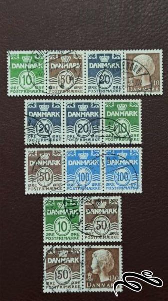 14 تمبر دانمارک (کد 39)