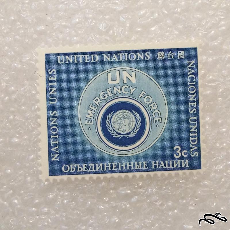 تمبر کمیاب و ارزشمند UN سازمان ملل (98)9
