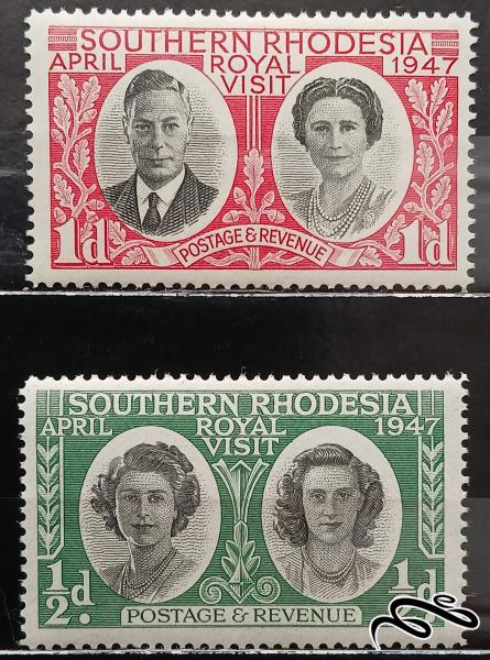 دیدار سلطنتی royal visit / رودزیای جنوبی 1947