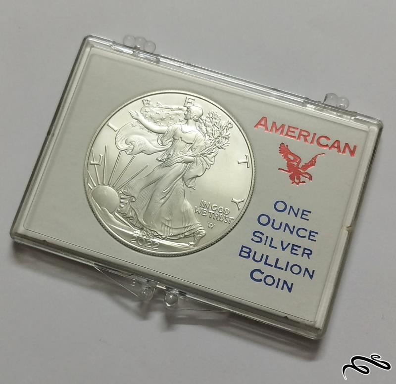 پک سکه نقره یک دلاری آمریکا 2022