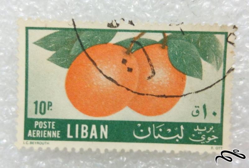تمبر زیبای قدیمی لبنان.میوه.باطله (97)3