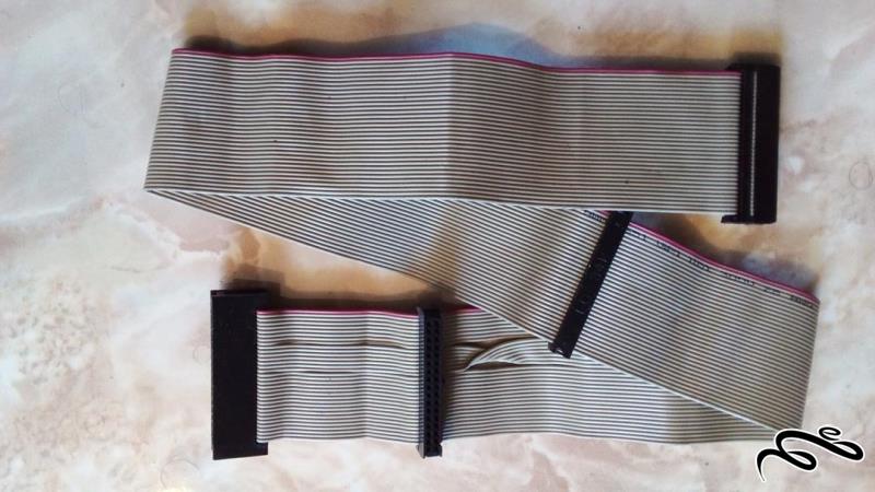 کابل 4 سوکت فلاپی درایو قدیمی 60 سانت (ک 19)(ب 2)1