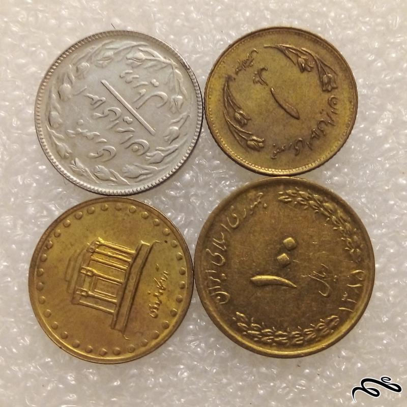 ۴ سکه زیبای مختلف جمهوری (۵)۵۸۱