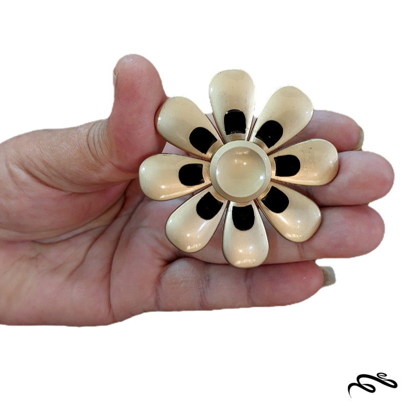 اسپینر فلزی بسیار زیبا و با کیفیت 8 پره طرح گل