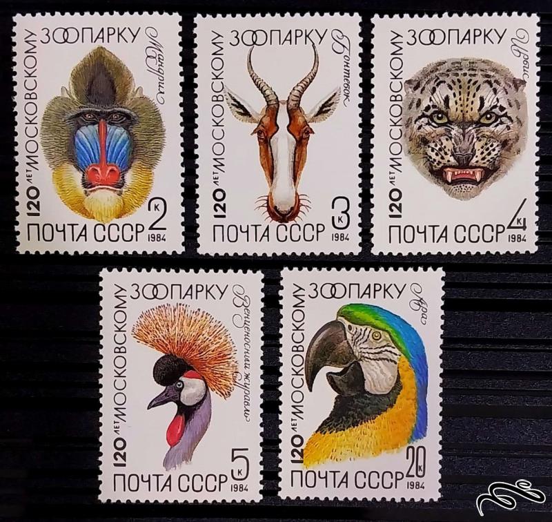 120 سالگی باغ وحش مسکو / شوروی 1984