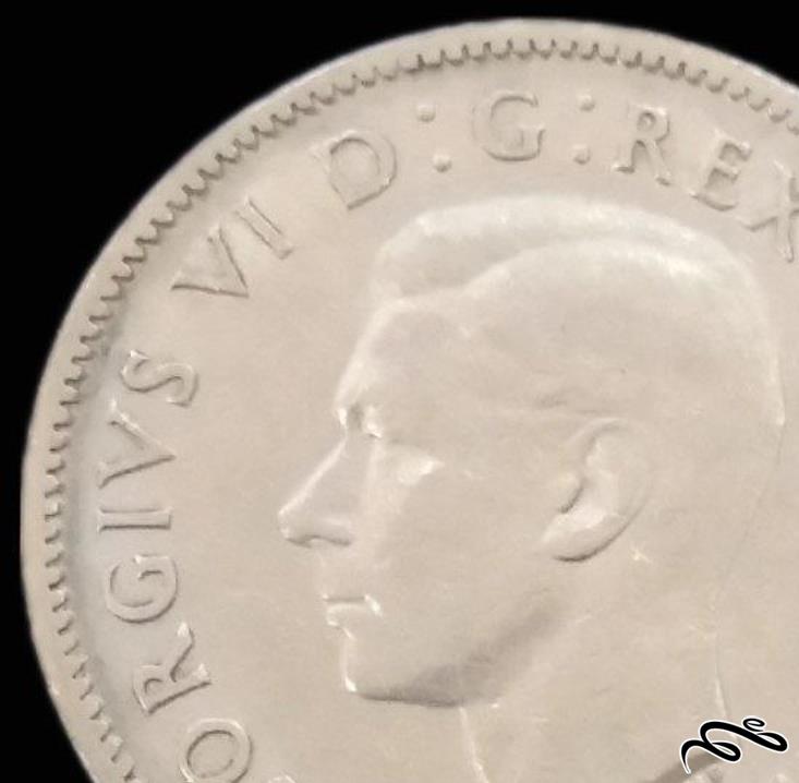5 سنت جورج ششم 1942 کانادا (گالری بخشایش)