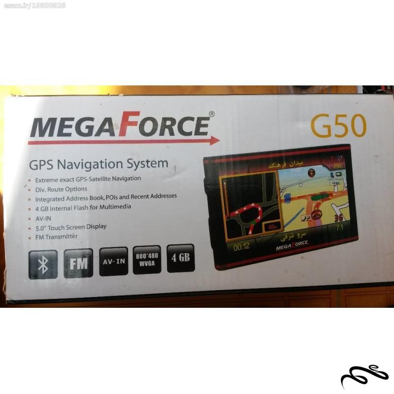 مسیر یاب یا GPS مگا فورس MEGA FORCE G50