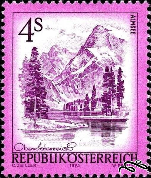 تمبر Landscapes of Austria باارزش ۱۹۷۳ اتریش (۹۴)۲+