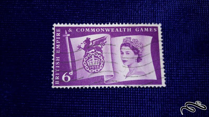 تمبر خارجی قدیمی و کلاسیک ملکه و پادشاهی انگلستان