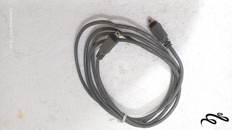 کابل فایر وایر IEEE1394 طول 1.8 متر دوسر کوچک