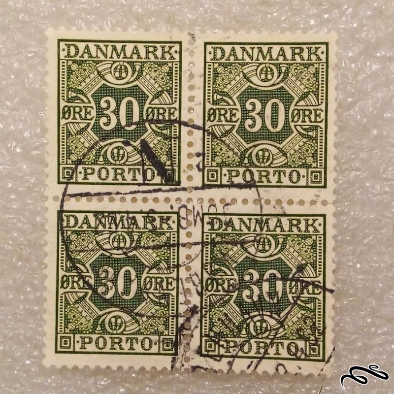 تمبر قدیمی باارزش 1969 دانمارک . مهر کپنهاک . باطله (93)4