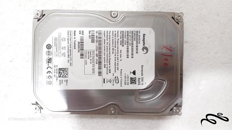 هارد Seagate ST380815AS 80GB سلامت 100 درصد SATA