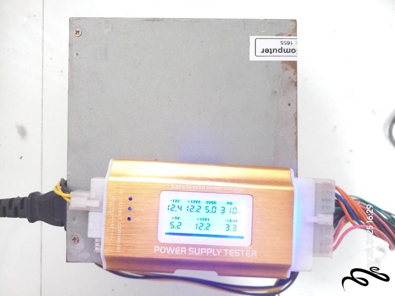 پاور MEC 6250 فن کوچک 20 پین
