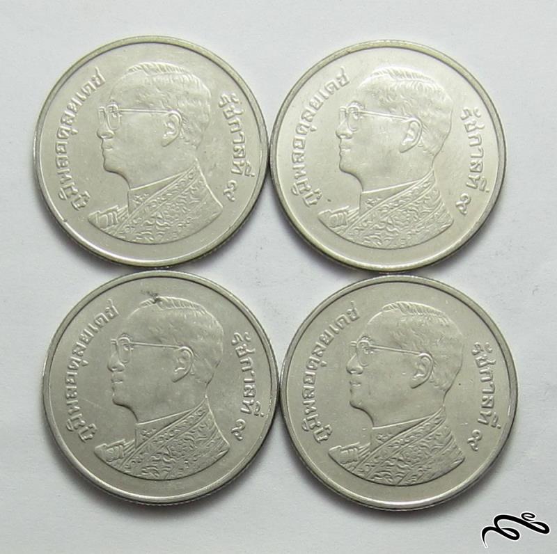 4 سکه یک بات تایلند