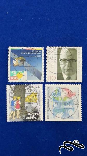 4 تمبر آلمان ( کد 17 )