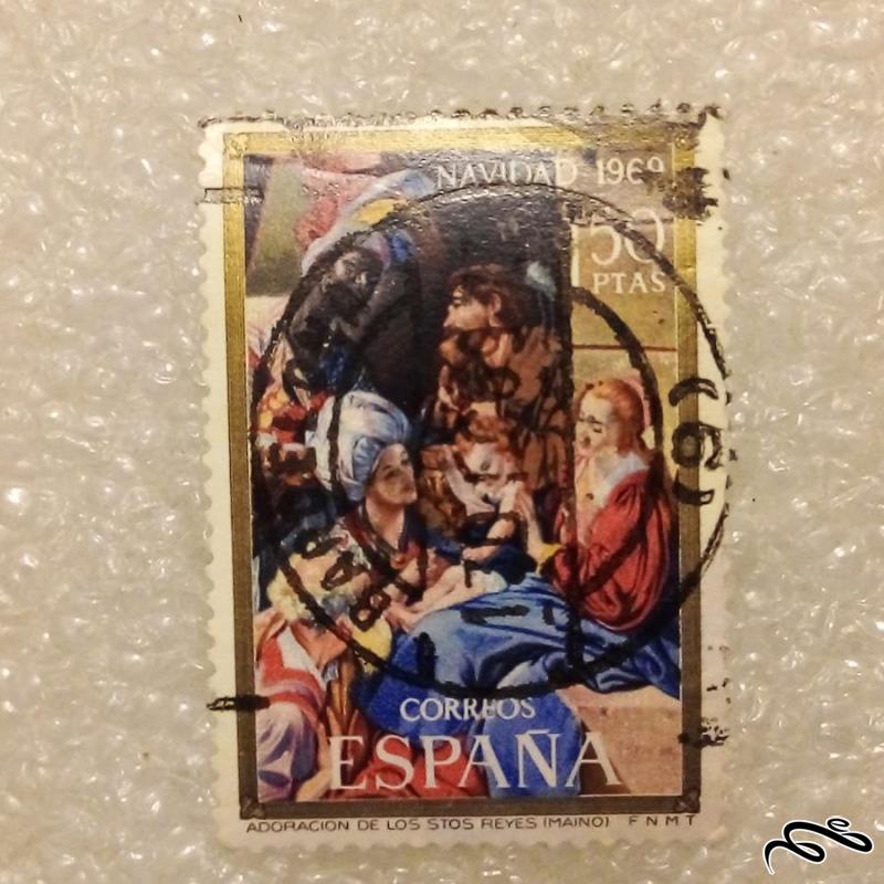 تمبر باارزش قدیمی 1969 اسپانیا . باطله (90)3