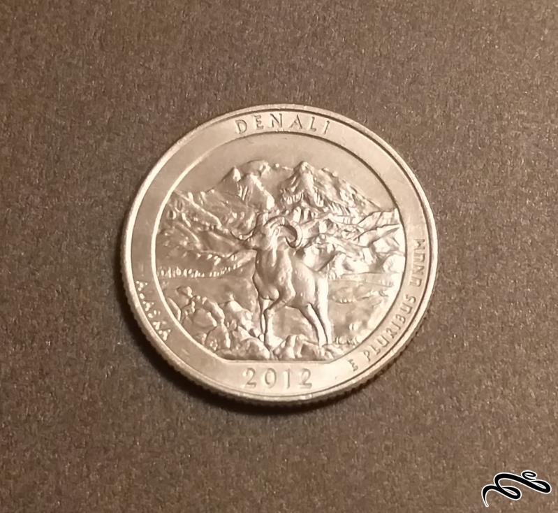 سکه یادبودی کوارتر آمریکا 2012