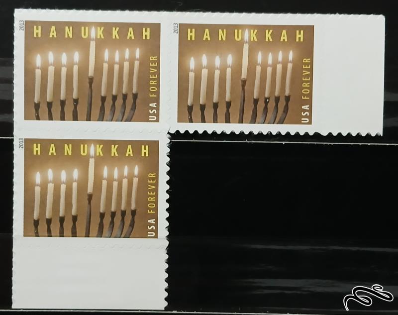 جشن حنوکا hanukkah / امریکا 2013 / فور اور forever / خودچسب