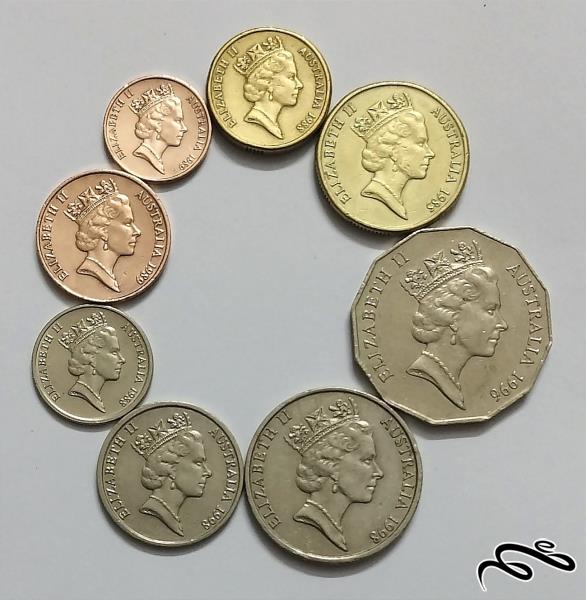 ست سکه های سری دوم استرالیا