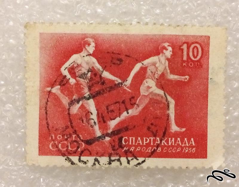 تمبر ارزشمند ۱۹۵۶ شوروی CCCP ورزشی.باطله(۹۸)۰