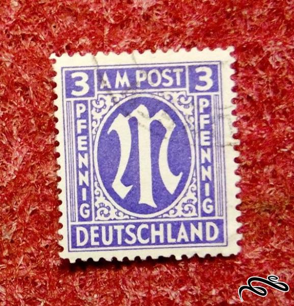 تمبر زیبا و ارزشمند۱۹۴۵خارجی.آلمان تحت اشغال (۲۳)۷