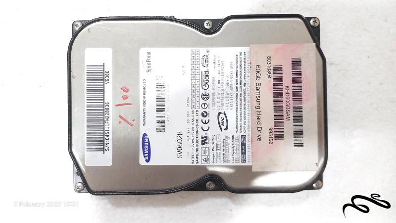 هارد Samsung SV0602H سلامت 100 درصد IDE