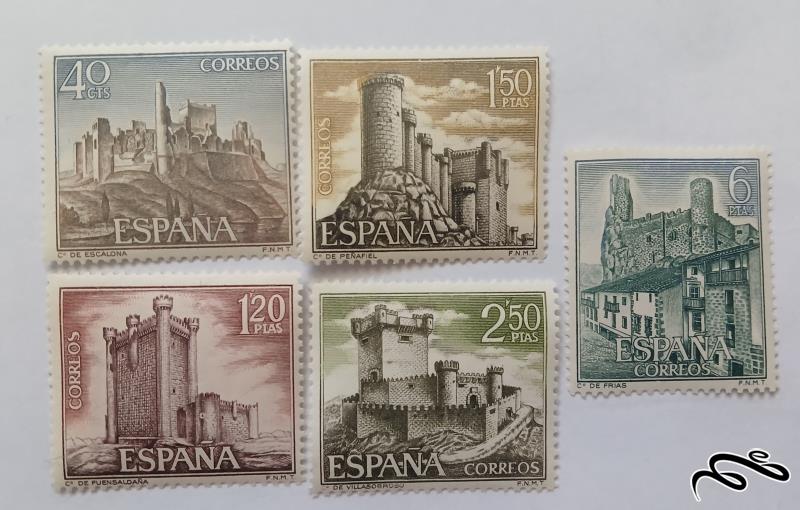 اسپانیا ۱۹۶۸ سری قلعه ها