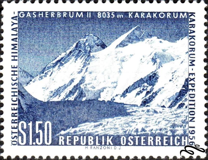کلاسیک 🇦🇹 اتریش 1957 Austrian Himalaya-Karakoram Expedition