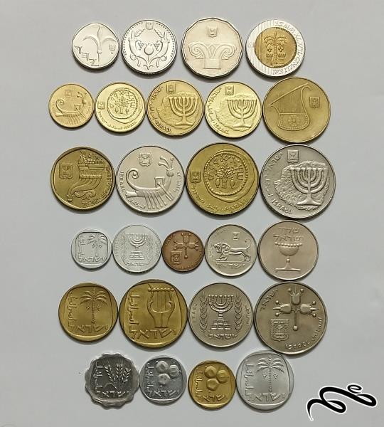 مجموعه بزرگ سکه های خارجی از یک کشور