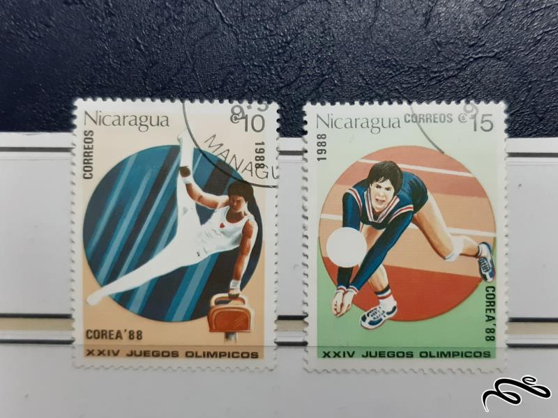سری تمبرهای المپیک 1988 کره جنوبی -