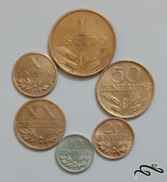 سکه کامل سکه های قدیم پرتغال