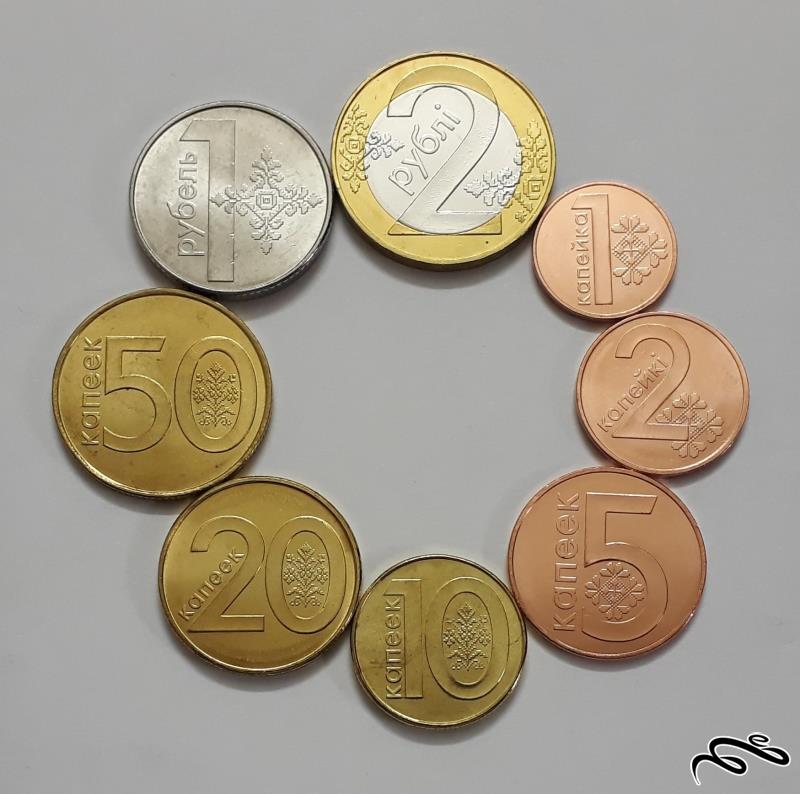 ست کامل سکه های بلاروس