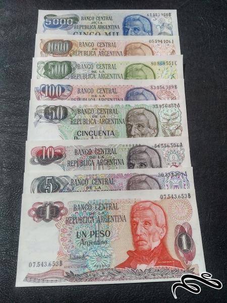 ست تک 8 برگی ارژانتین بانکی