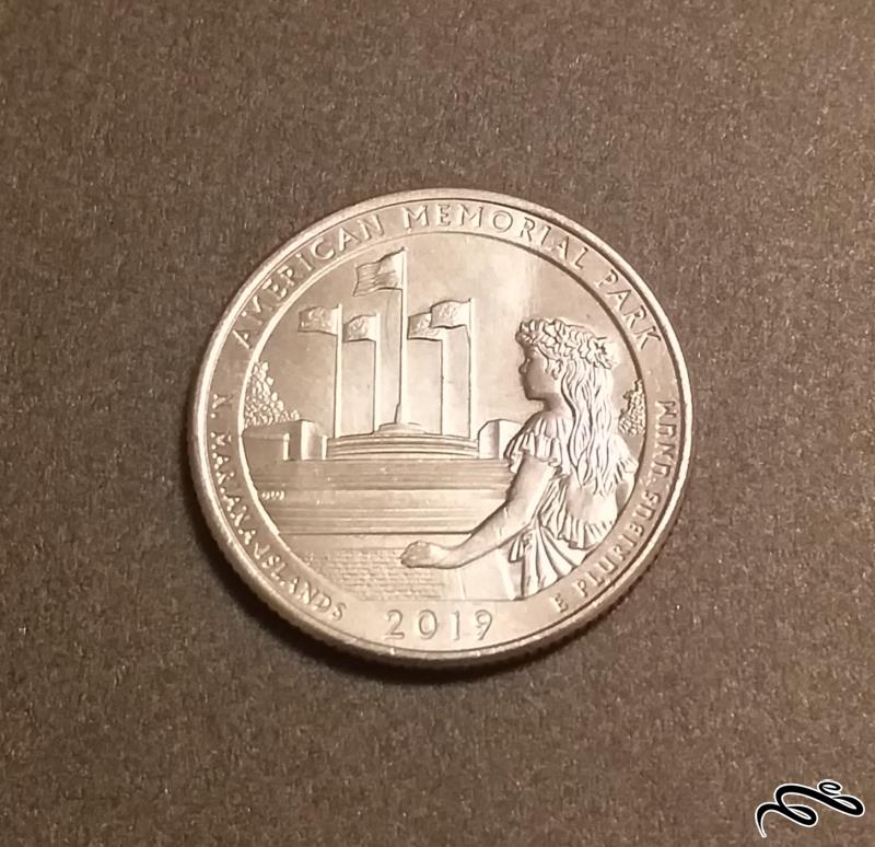 سکه یادبودی کوارتر آمریکا 2019