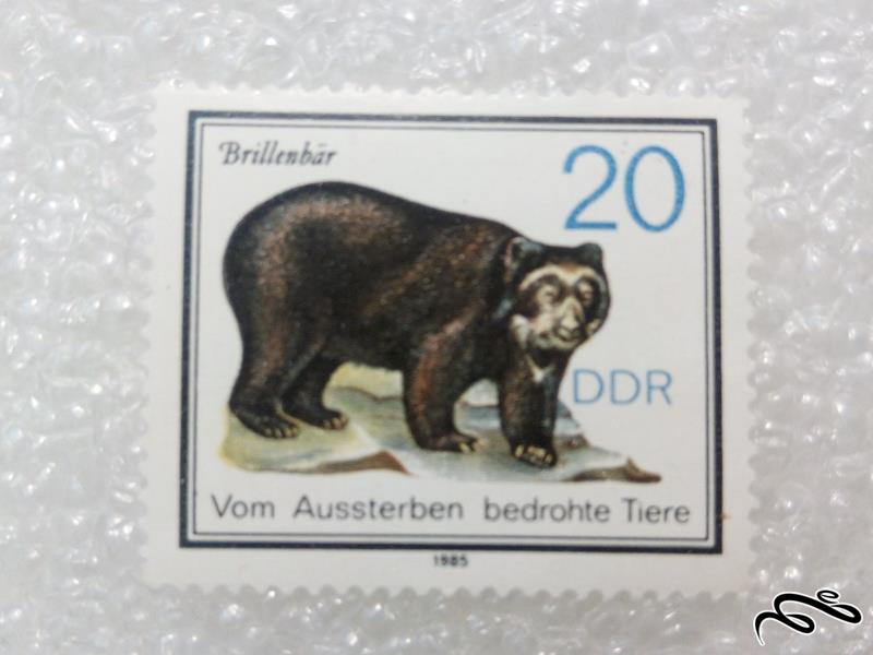 تمبر ارزشمند 1982 المان DDR.خرس (98)3