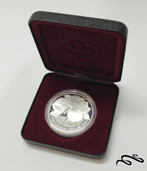 سکه نقره یک دلاری یادبودی کانادا 1996
