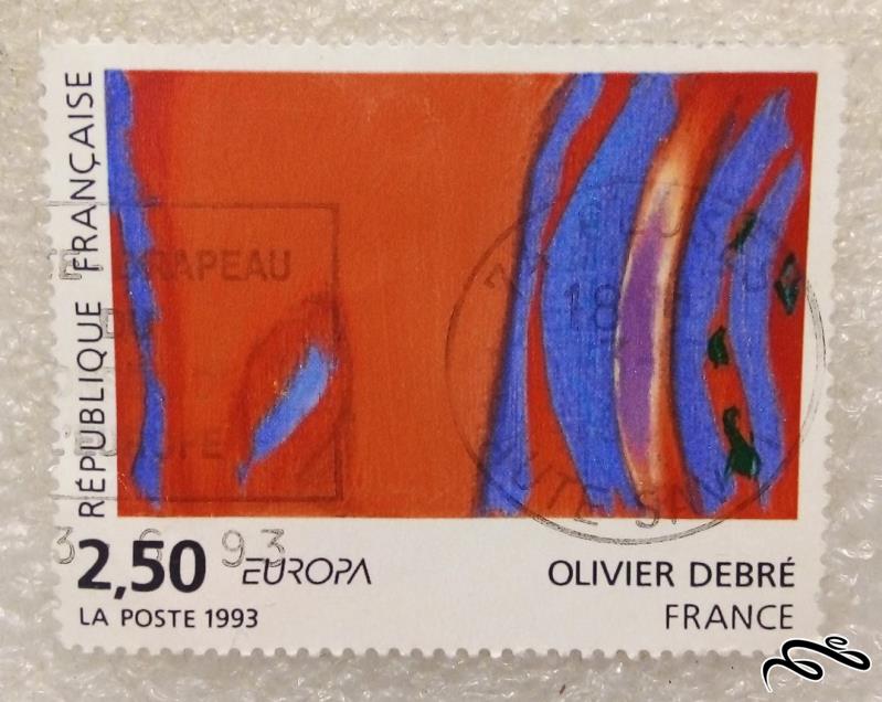 تمبر باارزش قدیمی 1993 فرانسه . اروپا (95)4