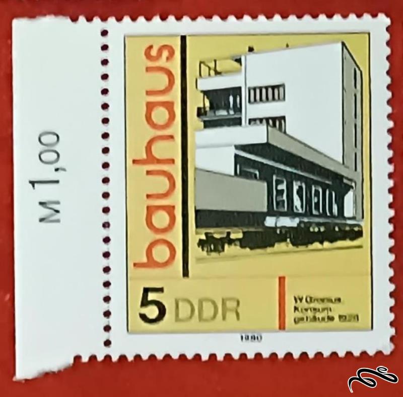 تمبر زیبای باارزش ۱۹۹۰ المان DDR / قدیمی  (۹۲)۴