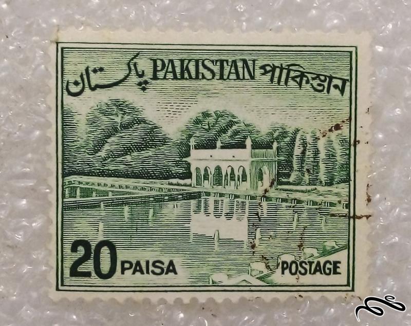 تمبر باارزش قدیمی پاکستان . منظره (96)3