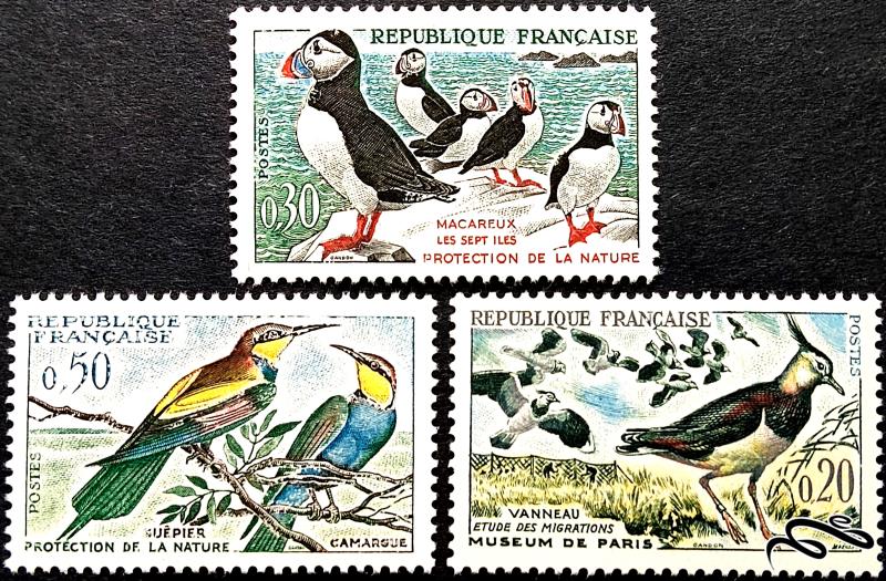 فرانسه 1960 Nature Protection - Birds