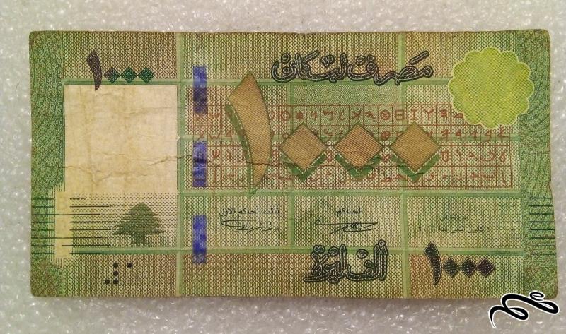 اسکناس زیبای باارزش 1000 لیر لبنان (72)