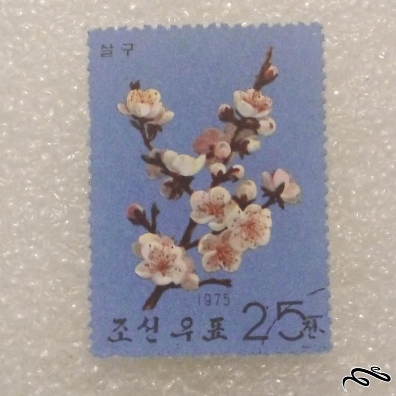 تمبر باارزش قدیمی 1975 خارجی . گل (98)9