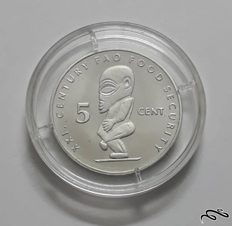 سکه یادبود FAO جزایر کوک 2000