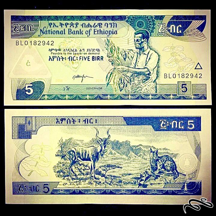 تک برگ بانکی 5 بیر اتیوپی