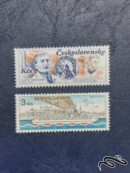سری تمبر  چکسلواکی - 1982 و 1987