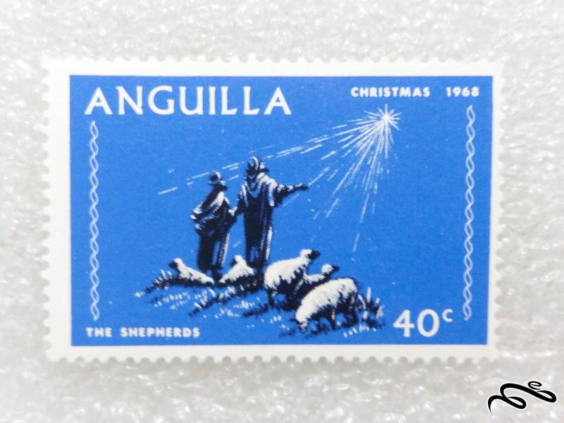 تمبر قدیمی ارزشمند ۱۹۶۸ آنگولا.کریسمس (۹۸)۶+F
