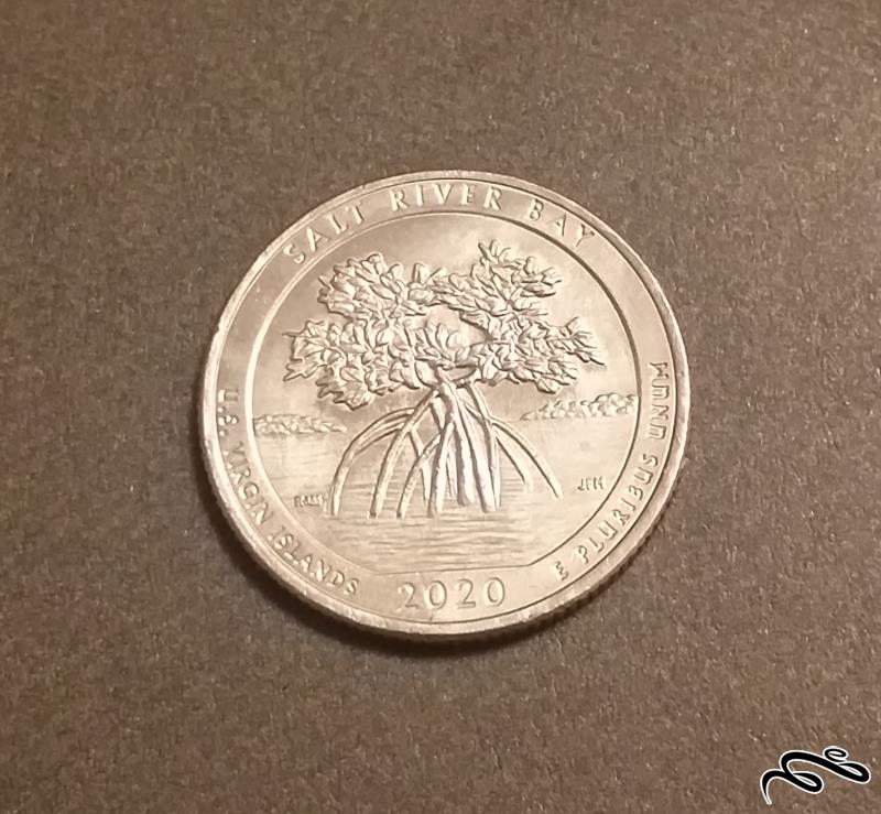 سکه یادبودی کوارتر آمریکا 2020