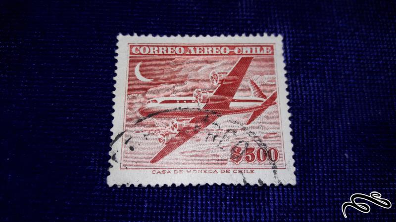 تمبر خارجی کلاسیک و قدیمی شیلی