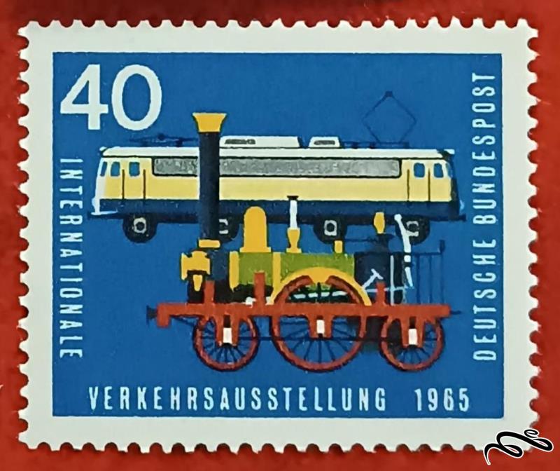 تمبر زیبای باارزش ۱۹۶۵ المان . حمل و نقل (۹۲)۴