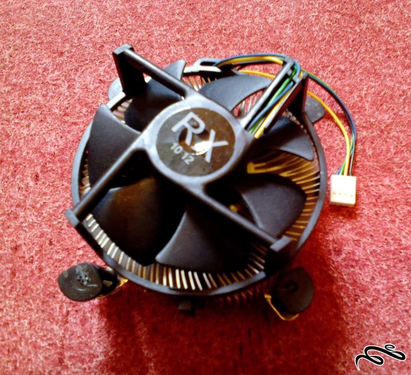فن cpu کمیاب قدیمی بسیار با کیفیت بدون جعبه (ک 2)